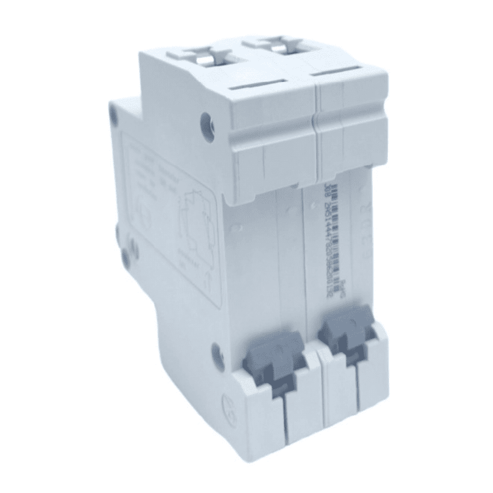 DISJUNTOR BIFÁSICO BIPOLAR MINI DIN CURVA C 5SJ1 SIEMENS:63A - 3