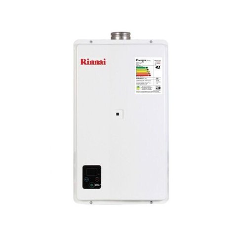 Aquecedor Rinnai E27 Branco 27L Gás de Botijão (GLP)