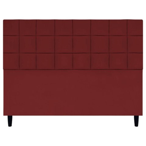 Cabeceira Estofada para Cama Box Queen 160 Cm Florem Suede
