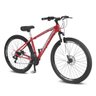 Bicicleta Aro 29 RBW Rainbow 21 Marchas Freio a Disco e Amortecedor Dianteiro Vermelho Fosco - 1