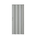 Ver imagem 2 de Porta Sanfonada de PVC 210cm x 72cm Pronta Bcf Cinza