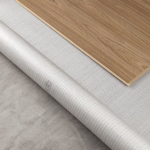 Manta para Piso Laminado Durafloor Reciclada Canelada Rolo com 20m²