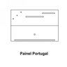 Painel para TV até 42 Polegadas 1 Prateleira Portugal Valdemóveis - 3