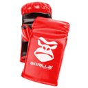 Ver imagem 5 de Saco Pancada Profissional 100 Cm + Luva + Suporte Gorilla Cor: Vermelho