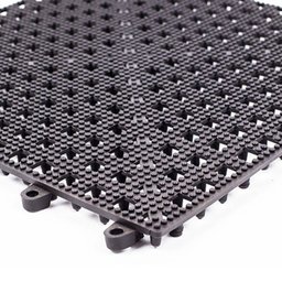 Piso Flexivel Modular 30x30cm - Preto - 1 Piso Flexivel Modular 30x30cm - Preto - 1