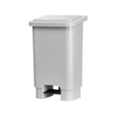 Ver imagem 1 de Lixeira 50 litros com Pedal - Branca