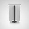 Lixeira 100 Litros com Pedal - Branca - 3
