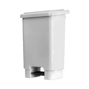 Lixeira 25 litros com Pedal - Branca