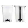 Lixeira 25 litros com Pedal - Branca - 3