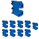Ver imagem 2 de Kit 10 Borne Sak 10,0mm Sak-10 Azul Sibratec