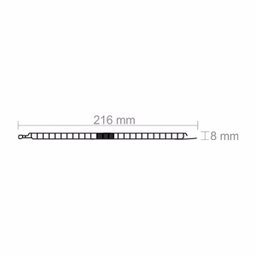 Forro de PVC 8mm x 20cm x 3M 6m² Polifort  - 4