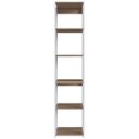 Ver imagem 1 de Guarda Roupa Closet Modulado 40x45x183cm com 6 Prateleiras ProDecor em MDP Montana e Branco