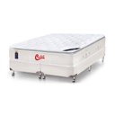 Ver imagem 1 de Cama Box + Colchão Castor King Super Luxo Vitagel One Face Pocket 193x203x56cm