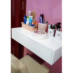 Penteadeira Suspensa Mesa de Cabeceira 60cm - 3