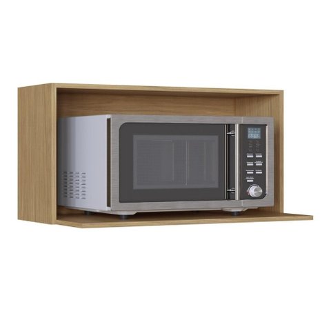 Casamia Armário Nicho Aéreo Forno Elétrico Microondas MDF
