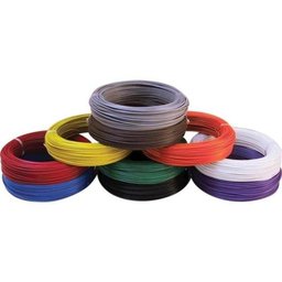 Fio Cabinho Flexível 0,20mm Vermelho Tiaflex - Rl - 100 - 1