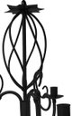 Ver imagem 3 de Lustre de Ferro Simples Espiral Para Iluminação de Apartamento Rustico - Preto