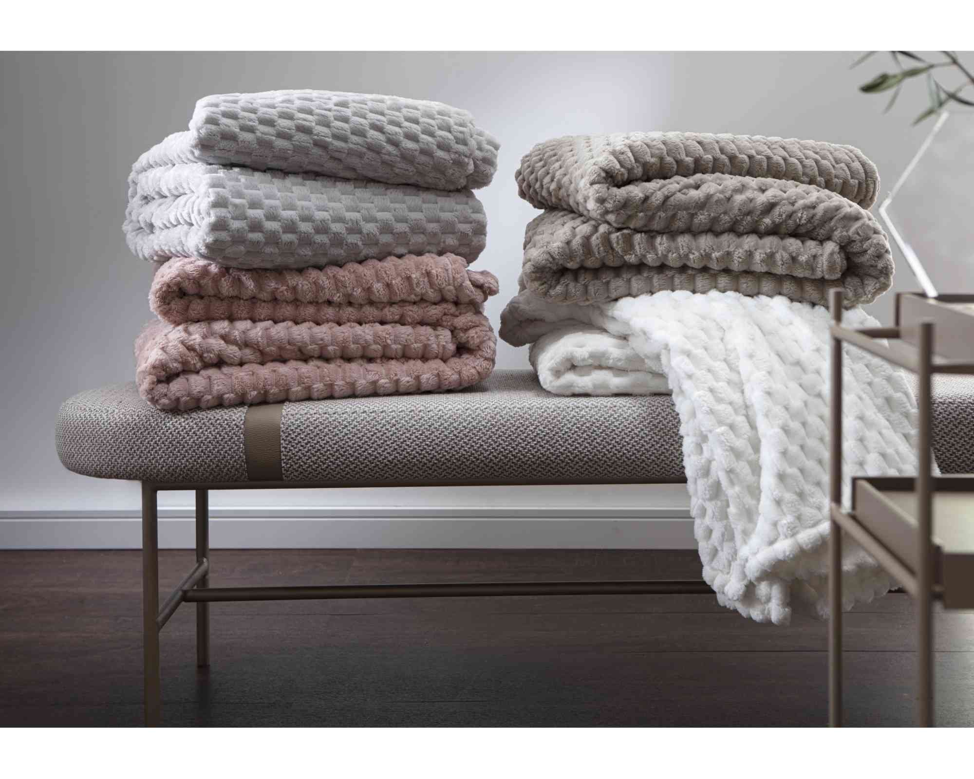 Cobertor Casal Blanket Zurich Prata Kacyumara 355393.3569.U - 2