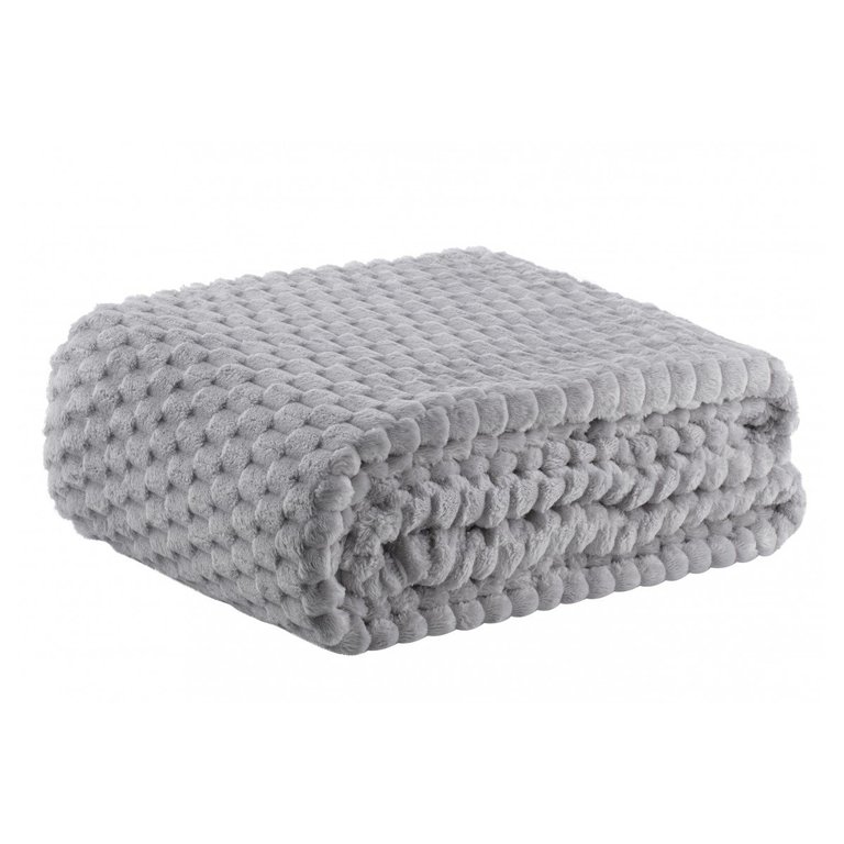 Cobertor Casal Blanket Zurich Prata Kacyumara 355393.3569.U