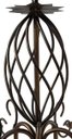 Ver imagem 4 de Pendente de Teto Grande de Metal para Decoração de Cozinha Moderna - Verniz