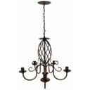 Ver imagem 6 de Pendente de Teto Grande de Metal para Decoração de Cozinha Moderna - Verniz