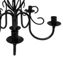 Ver imagem 5 de Pendente de Teto Grande de Metal para Decoração de Cozinha Moderna - Preto