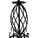 Ver imagem 4 de Pendente de Teto Grande de Metal para Decoração de Cozinha Moderna - Preto