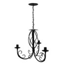 Ver imagem 5 de Luminária Pequena de Metal Trançado para Iluminação de Sala de Jantar - Preto