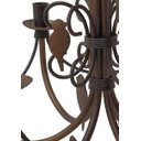 Ver imagem 4 de Luminária Artesanal Rustica com Pássaros em Metal Iluminação de Varanda