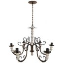 Ver imagem 6 de Luminária Decorativa Rustica para Sala de Jantar Grande com Madeira - Verniz & Branco
