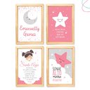 Ver imagem 1 de Quadros Decoração Quarto Infantil Brilha Brilha Estrelinha:pinus