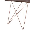 Ver imagem 3 de Mesa de Jantar Trama Plus Base Cobre com Tampo Amêndoa 150 X 90 - New Green - Marrom