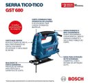 Ver imagem 5 de Serra Tico Tico Bosch Gst 680 500w C/lamina Protetora 220v