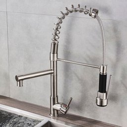 Torneira Gourmet de Cozinha Monocomando Aço Inox 304 Escovado Luxo Brinovar - 4