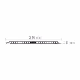 Forro de PVC 8mm x 20cm x 3M 6m² Polifort  - 4