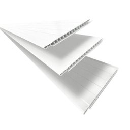 Forro de PVC 8mm x 20cm x 3M 6m² Polifort  - 1