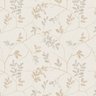 Papel de Parede Adesivo Folhas Secas Bege - 1
