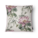 Ver imagem 2 de Kit 3 Capas de Almofada 43x43cm Microfibra Floral Jardim Botânico Rosé