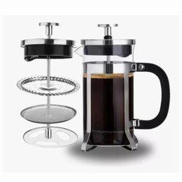 Cafeteira Prensa Francesa Inox 350ml - 1