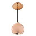 Ver imagem 3 de 1x Pendente Pin 12 Cm Bella Iluminação Luminária Bola Metalizada Redondo Fh015 St1322