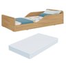 Cama Infantil Montessoriana com Colchão Incluso 100% Mdf Melissa Plus Multimóveis Mp2958 Madeirado - 1