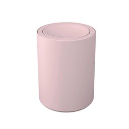Lixeira Coza Banheiro com Tampa 1 Litros Serene - Rosa - 2