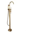 Ver imagem 1 de Misturador de Piso Banheira Imersão Bronze Escovado Vintage Bronze Escovado