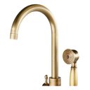 Ver imagem 2 de Misturador de Piso Banheira Imersão Bronze Escovado Vintage Bronze Escovado