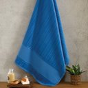 Ver imagem 3 de Toalha de Banho Döhler Artesanalle 70x140cm para Pintar Toalha de Banho Döhler Artesanalle Azul Escu