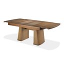 Ver imagem 3 de Mesa de Jantar Extensível Isabela 1,62/2,22m e 2,00/2,78m Mmj-nc Nc-amendoa 2,00m Abre 2,78m