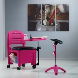 Conjunto Quadro Salão de Beleza Estetica em MDF - 1 Conjunto Quadro Salão de Beleza Estetica em MDF - 1