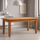 Ver imagem 2 de Mesa de Jantar 1,5 m Madeira Maciça Natural