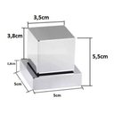 Ver imagem 3 de Acabamento para Registro 3/4 Padrão Deca + Conversor 1/2 Volta