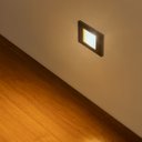 Ver imagem 7 de 2x Balizador Embutir Parede Escada Caixa 4x2 Marrom St1314